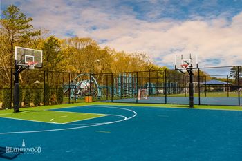 State of the Art Basketball Courts at Villas at Pine Hills, Manorville